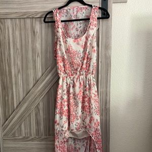 High Low Cherry Blossom Dress